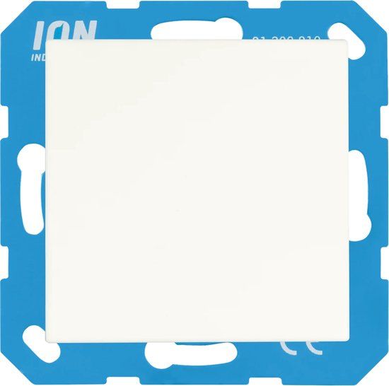 ION Industries Blindplaat - E1 Alpin Wit Mat - 71mm - 8718836972676