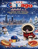 Chicago A to Z Tracing and Coloring Book