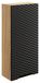Elora Armoire de salle de bain suspendue, 35 cm de large, noir, mat, avec finition teinté, avec 1 porte