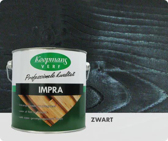 Koopmans Impra - Transparant - 2.5 liter - Zwart