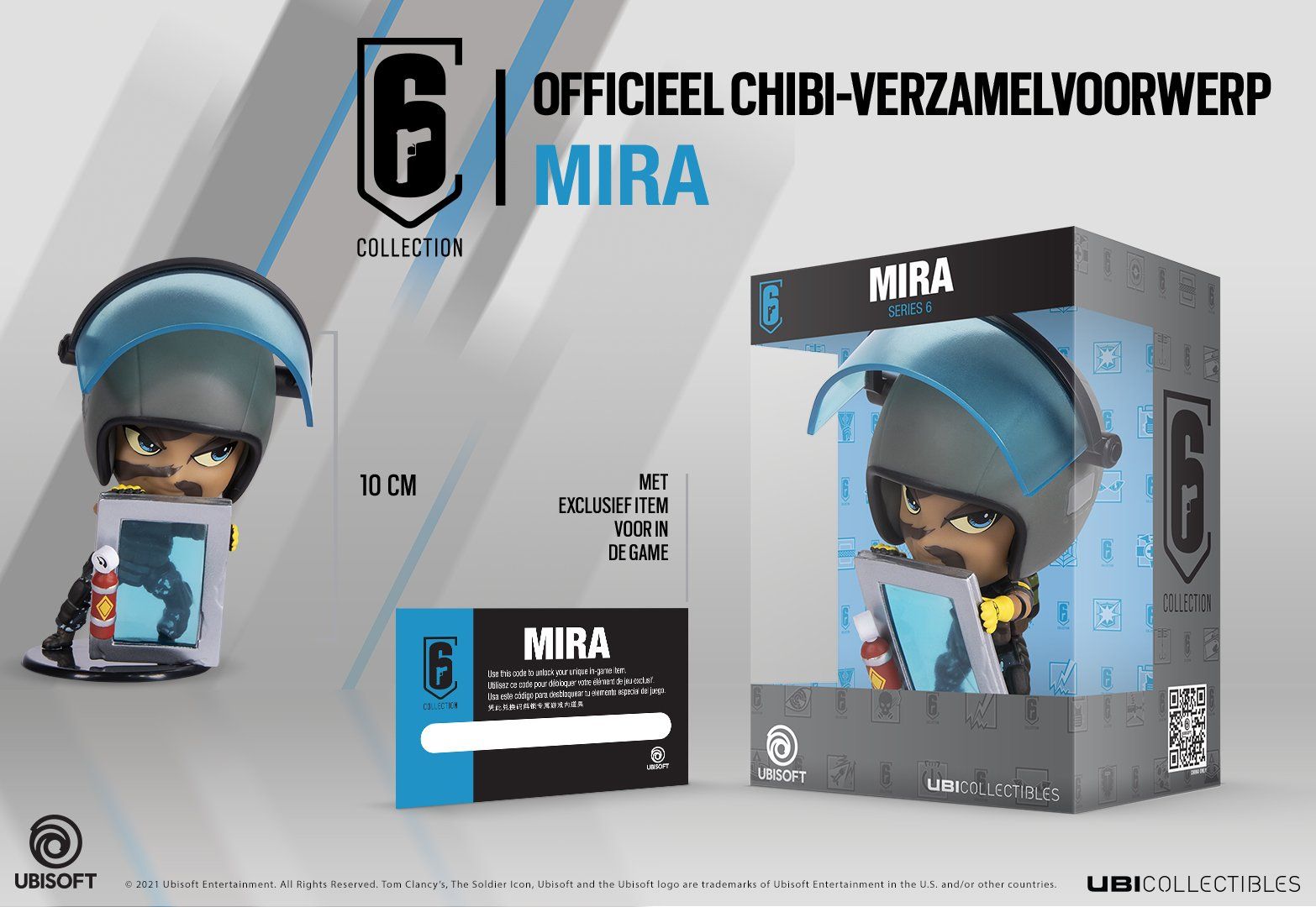 Ubisoft Chibi Six Collection Vinyl Figure - Mira