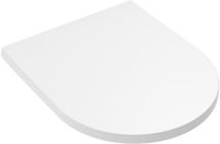 QeramiQ Dely Swirl Compact Zitting - softclose - quickrelease - 25mm - mat wit