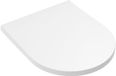 QeramiQ Dely Swirl Compact Zitting - softclose - quickrelease - 25mm - mat wit
