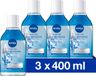 NIVEA Eau micellaire infusée de sérum Skin Recharge - Nettoyant visage - Eau de nettoyage - Démaquillant - Pack avantage - 3x 400 ml