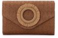 Unyqoos® Vlechtwerk clutch pour femmes