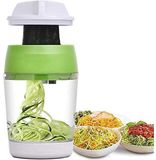 Merkloos Veggie Spiralizer - Handheld Spiraalsnijder voor Groenten met Courgette en Zoodles