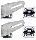 GAH-Alberts 361709 361426 veiligheidsroestvrij staal | lengte overval 83 mm | breedte 37 mm | set van 2