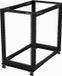 Startech 18U 4-Post Server Rack, 19in Open Frame Rack met 101cm Montagediepte en 544kg Draagkracht, Mobiel of Vrijstaand IT Rack