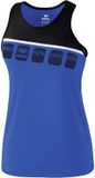 Erima 5-C Tanktop Dames - New Royal / Zwart / Wit | Maat: 44
