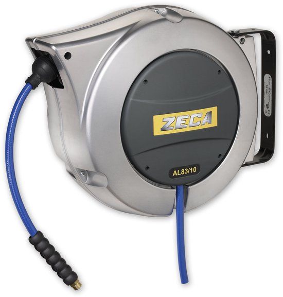 Zeca AL83/10 Aluminium Luchthaspel Met KPU Slang - 10mm X 16+1.5m