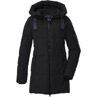 G.I.G.A. DX parka matelassée pour femme/parka fonctionnelle avec capuche GW 30 WMN QLTD PRK, noir, 50, 43532-000