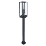 LEDVANCE ENDURA Frame Buitensokkel/lantaarnpaalverlichting E27 Grijs Aluminium/Glas IP44