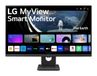 LG 27SR50F-B Smart Monitor, 27 pouces, IPS, Full HD 16:9 webOS23, Bluetooth, haut-parleurs et télécommande, 2 x HDMI, 2 x USB, noir