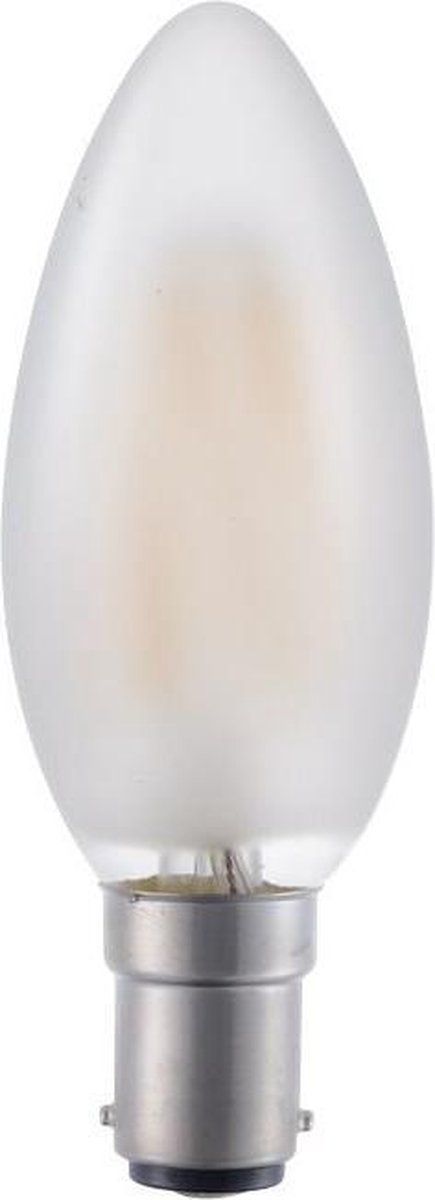 SPL Ba15d kaarslamp 4W Extra warmwit Dimbaar