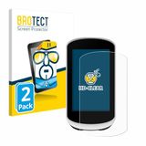 BROTECT Screenprotector voor Garmin Edge Explore 2 - Folie Beschermfolie transparant 2 Stuks