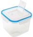 Branq Q-lock conteneur alimentaire, 1,6 litre - carré