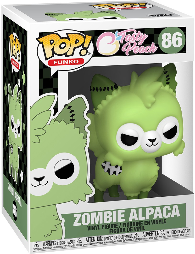 Funko Tasty Peach Pop Vinyl: Zombie Alpaca