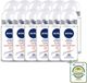 Nivea 12 x Déodorant Roll-on Talc Sensation Anti-transpirant 50 ml