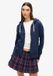 Superdry Archive Dames Zip Hoodie met Fantasiepatroon