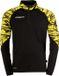 Uhlsport Goal 25 Ziptop Heren - Zwart / Limoen | Maat: 2XL