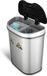 Rijoka Prullenbak met Sensor Dubbel - 70 Liter - RVS Zilver