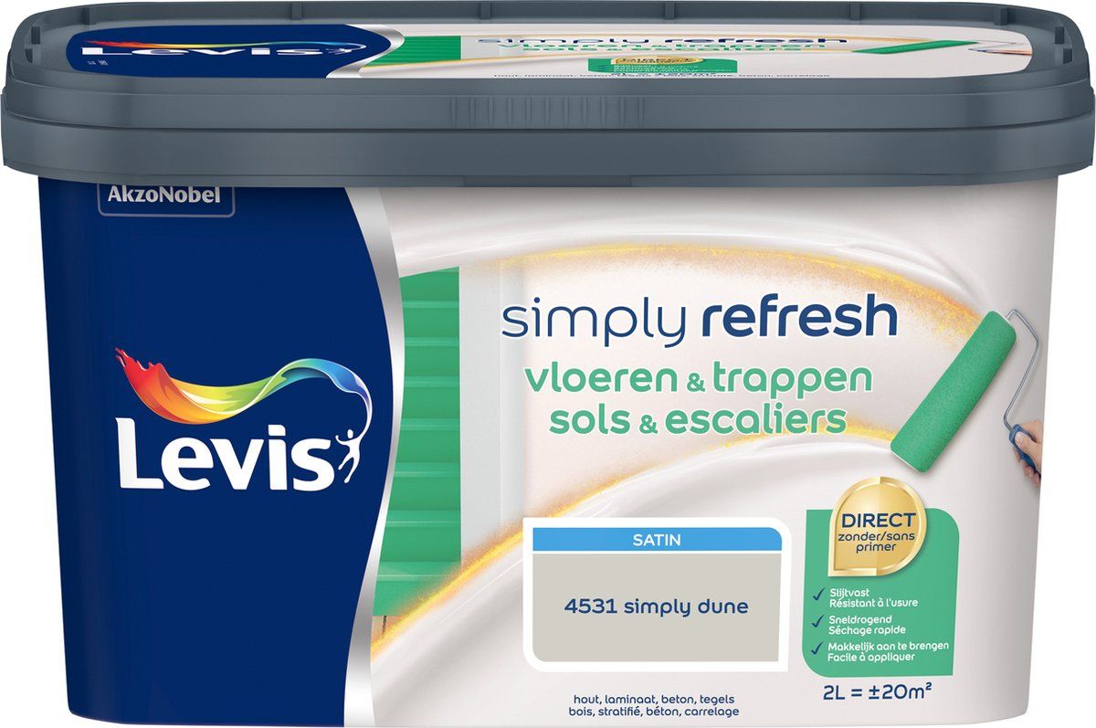 Levi's Simply Refresh - Simply Dune - 2L - Satin