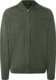 MAERZ Gilet zippé laine - vert