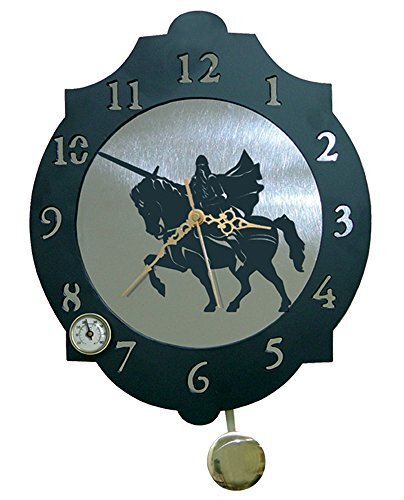 IMEX EL ZORRO 11347-Reloj El Zorro Camper, 374 x 312 mm, metaal, grijs, 40 x 34 x 7 cm