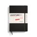 LEUCHTTURM1917 370541 weekkalender 2025, medium A5 hardcover - 12-maanden-planner, 80 g, gelinieerd - zwart