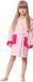 Ladeheid Kinderen Badjas met Capuchon - Wasmachine bestendig - Katoen - Badstof - LA-LA40-103-DG - Hellrosa/Fuchsia (P15/M12) - 98-104