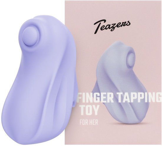 Teazers Vinger Vibrator Tikkende Stimulator - Paars