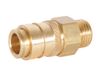 Obelink 1/4" externe linkse snelkoppelingsadapter