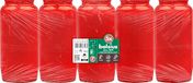 Bolsius Grave Light - Compositielicht - Rood - Pack van 5 - Lange Brandtijd 85 Uur - Begrafeniskaars & Herdenkkaarsen - Schoon branden - Zonder palmolie