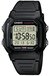 Casio Vintage Edgy W-800H-1AVES Herenhorloge Zwart 36.8 mm - Digitaal - Resin
