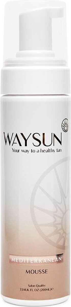 Waysun Waysun® Mediterranean Zelfbruiner - 200 ML - Lichaam en Gezicht