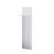 Vicco Siri Garderobe – 36 x 135 cm met spiegel Wit