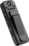 Merkloos / Sans marque Lumehelbed Handels GmbH Mini 1080P Body Cam – Nachtzicht – 180° Draaibare Lens – Rugclip – Draagbaar voor Kantoor, Beveiliging & Reizen