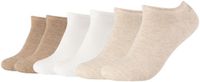 s.Oliver Sneakersokken 6-pack Nature Melange Maat 43-46 Katoen Unisex