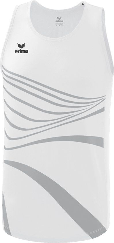 Erima Racing Hardloopsinglet Kinderen - Wit - Maat 152