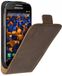 Mumbi Flip Case Bruin voor Samsung Galaxy S4 mini