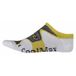 Massi Coolmax Invisible - fietssokken unisex, kleur geel, maat L