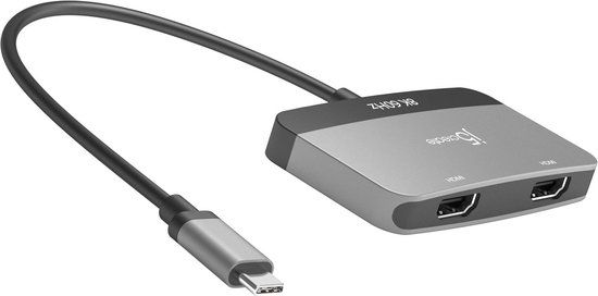 j5create 8K USB-C naar Dual HDMI-beeldschermadapter