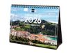 Finocam - Tafelkalender 2026 Maandoverzicht januari - december 2026 + sep. - december 2025 (4 maanden) gereduceerd | Kalender 2026 | Afbeeldingen Charmante dorpen - Spaans