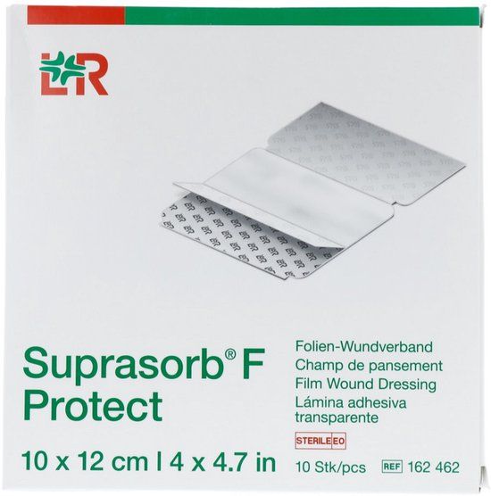 Lohmann & Rauscher Suprasorb F Folieverband Steriel 10x12cm