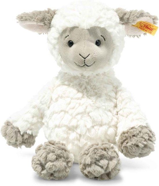 Steiff Knuffel Lita Lam - 30 cm - Wit - Pluche