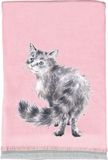 Wrendale Designs Cat Wintersjaal Poesjes - 'Glamour Puss' - inclusief cadeautasje