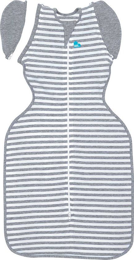 Love to Dream™ Babyslaapzak Swaddle Up™ - Inbakeren afbouwen - Baby 9-12 maanden - 11-14 kg - All Season - Grijs