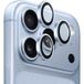 Blueo 99 Film protecteur HD antireflet pour la caméra arrière de l'Apple iPhone 18 Pro / 18 Pro Max, verre trempé, bleu