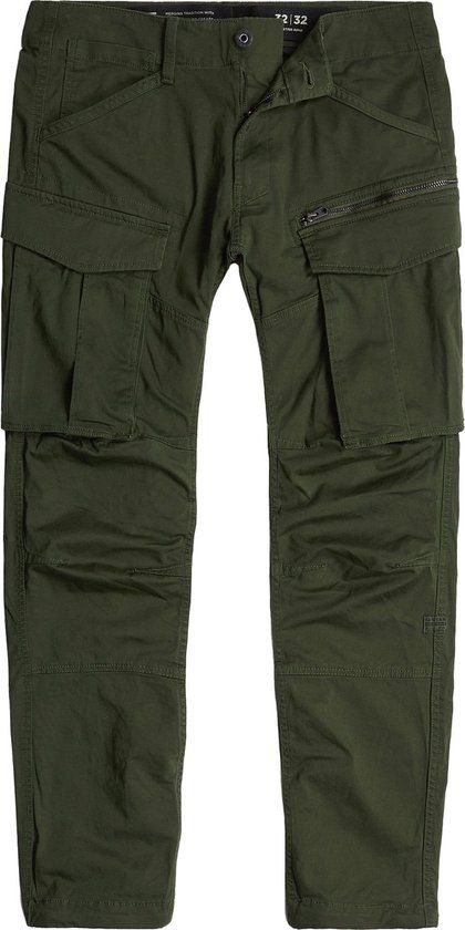 G-Star RAW Rovic Zip 3d Regular Tapered Heren - Donkergroen - Maat 32/32