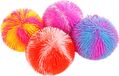 VAN MANEN Puffer mania bal speelgoed 20cm multikleuren stressbal.